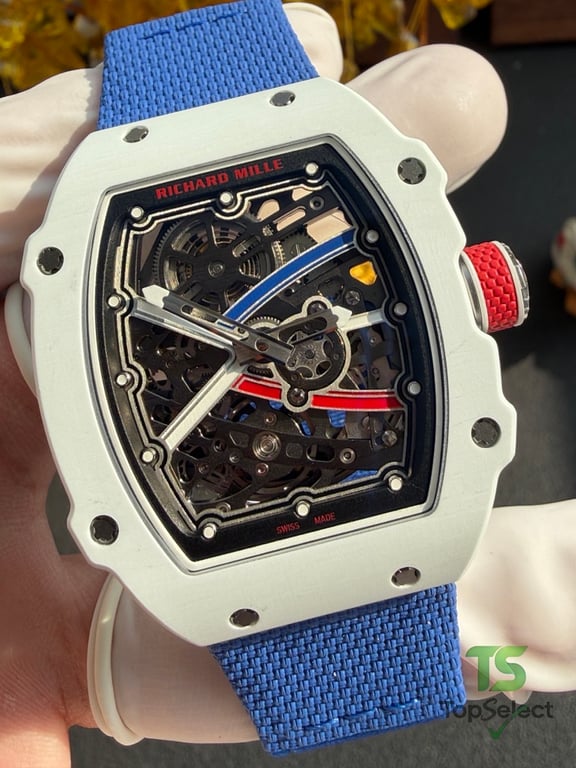 Richard Mille RM 67-02 White Blue - 6
