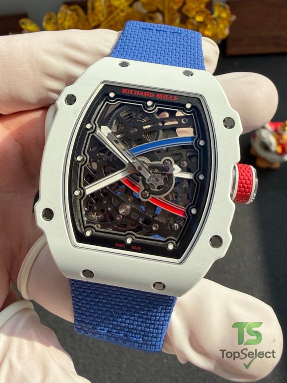 Richard Mille RM 67-02 White Blue - 10