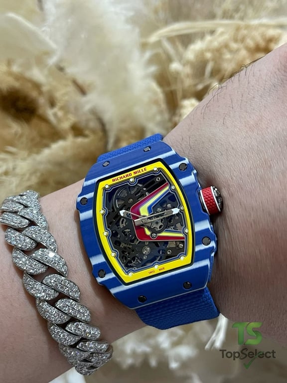Richard Mille RM67-02 Fernando Alonso Blue - 3