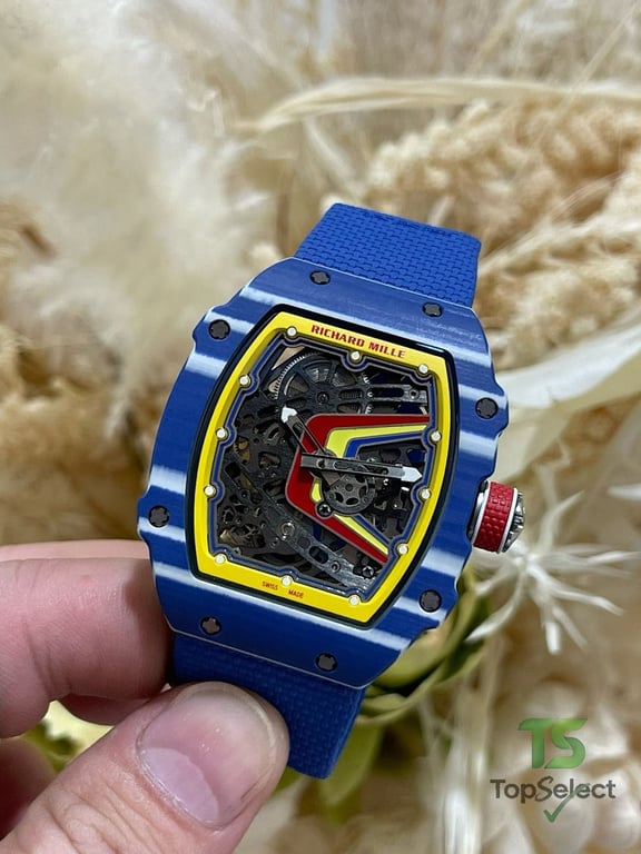 Richard Mille RM67-02 Fernando Alonso Blue - 7