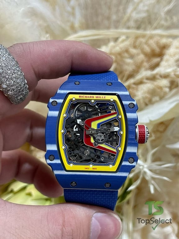 Richard Mille RM67-02 Fernando Alonso Blue - 8