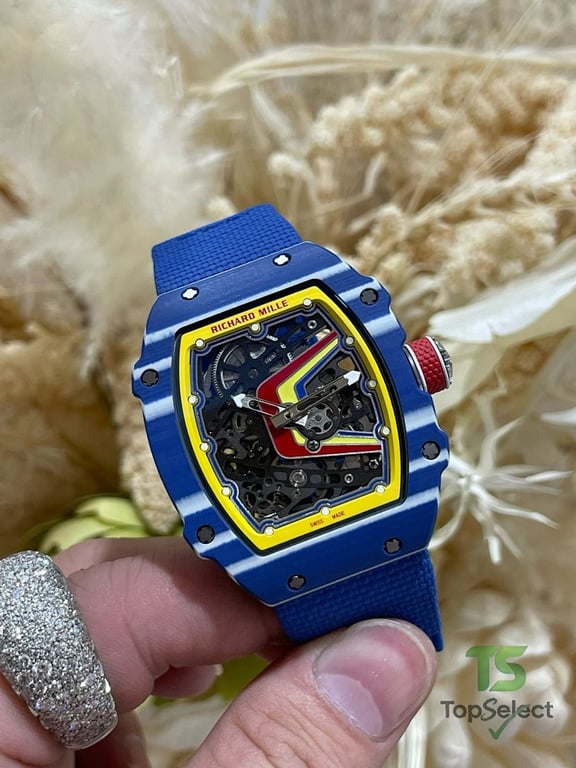 Richard Mille RM67-02 Fernando Alonso Blue - 9