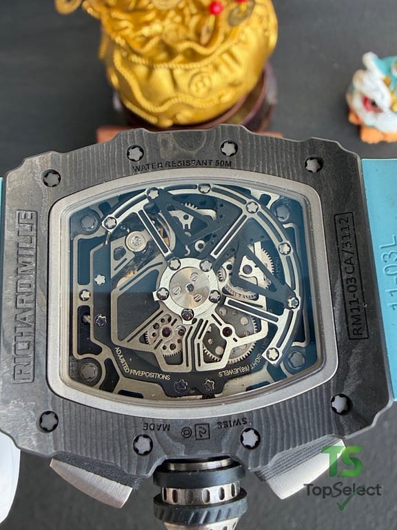 Richard Mille RM11-03 Carbon Blue Strap - 11