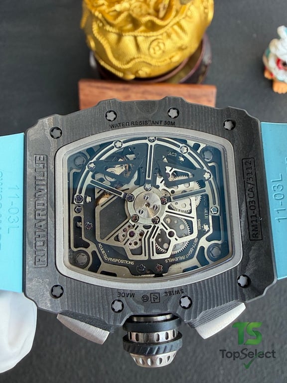 Richard Mille RM11-03 Carbon Blue Strap - 14