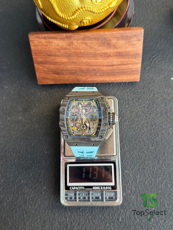 Richard Mille RM11-03 Carbon Blue Strap - 10