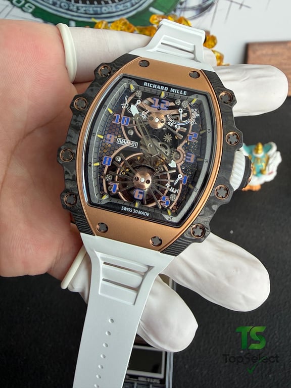 Richard Mille RM21-01 Tourbillon Aerodyne Rose Gold Carbon - 12
