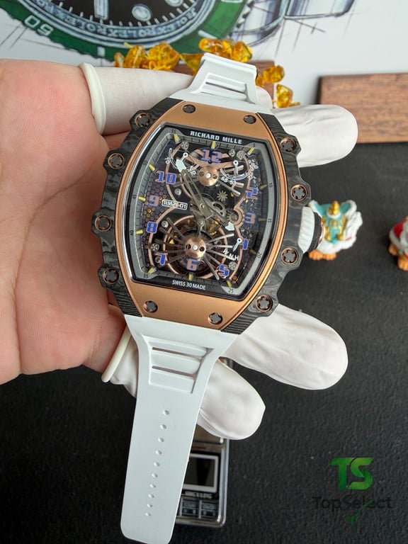 Richard Mille RM21-01 Tourbillon Aerodyne Rose Gold Carbon - 18