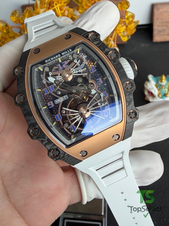 Richard Mille RM21-01 Tourbillon Aerodyne Rose Gold Carbon - 4