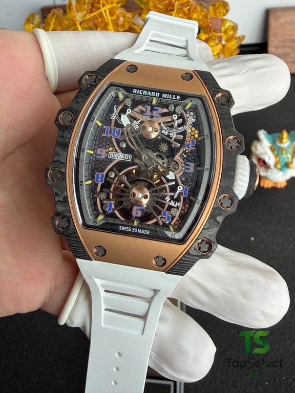 Richard Mille RM21-01 Tourbillon Aerodyne Rose Gold Carbon - 5