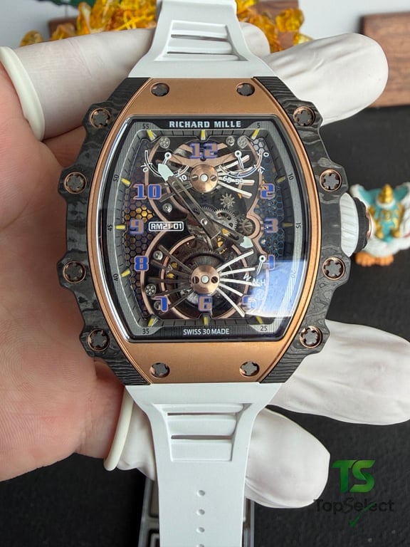 Richard Mille RM21-01 Tourbillon Aerodyne Rose Gold Carbon - 6
