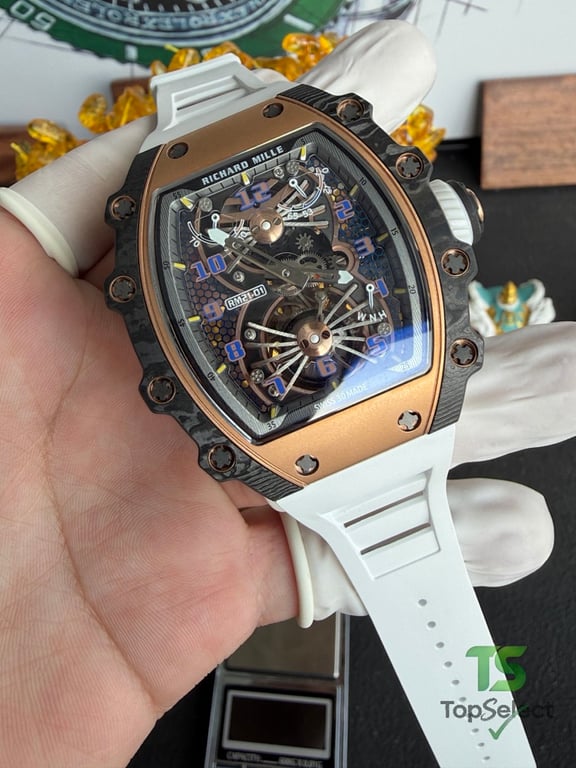 Richard Mille RM21-01 Tourbillon Aerodyne Rose Gold Carbon - 10