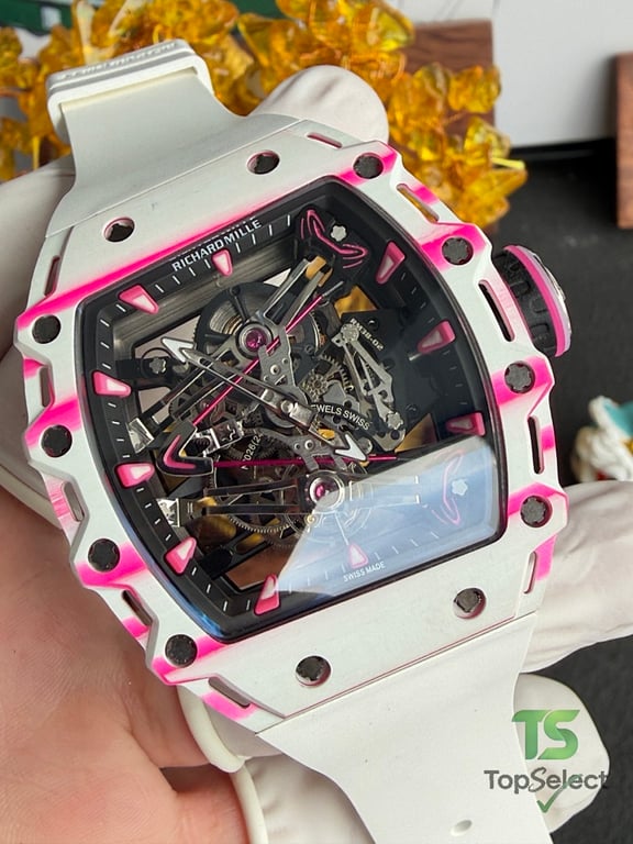 Richard Mille RM 38-02 Bubba Watson White Pink - 2