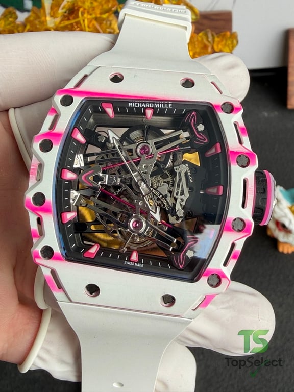 Richard Mille RM 38-02 Bubba Watson White Pink - 14