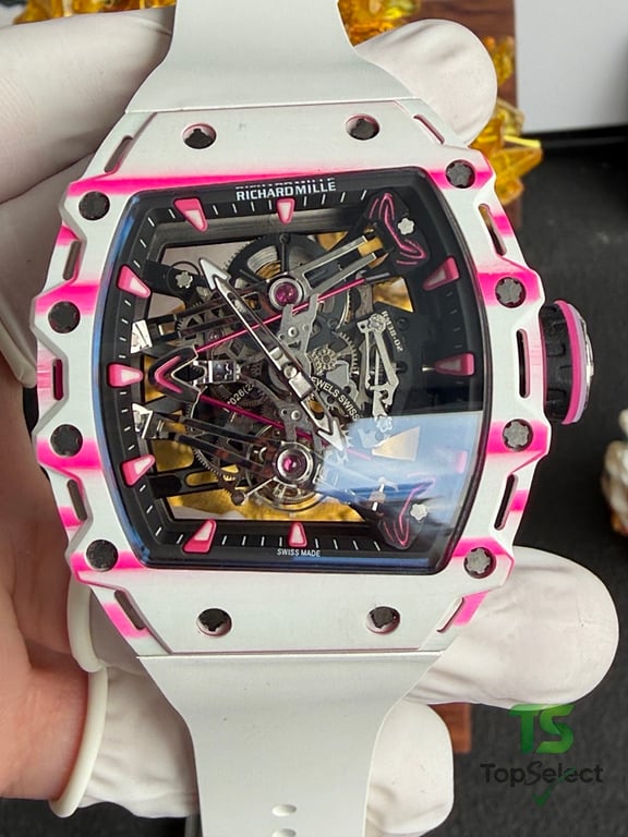 Richard Mille RM 38-02 Bubba Watson White Pink - 18