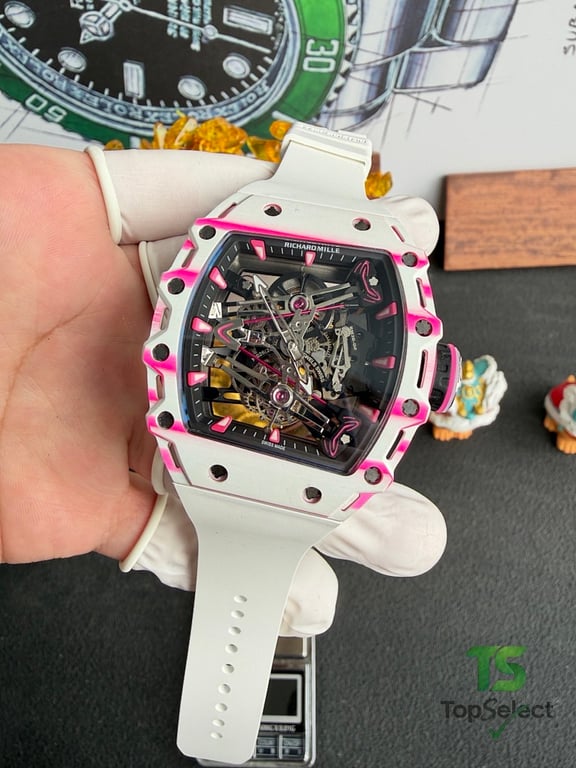 Richard Mille RM 38-02 Bubba Watson White Pink - 19