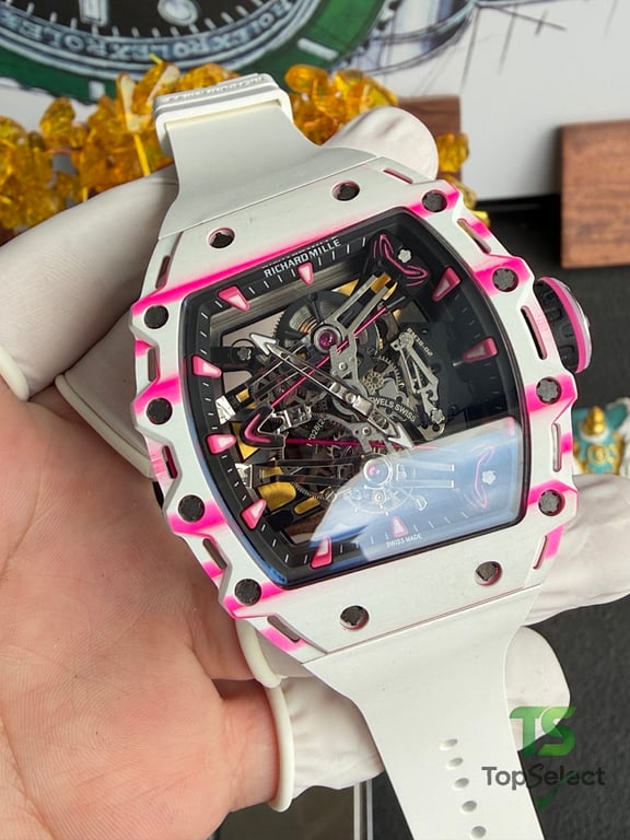 Richard Mille RM 38-02 Bubba Watson White Pink - 4