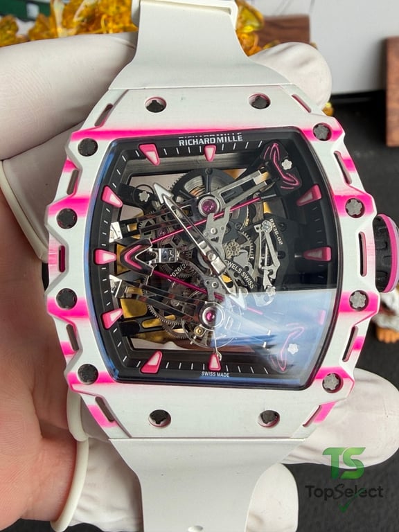 Richard Mille RM 38-02 Bubba Watson White Pink - 5