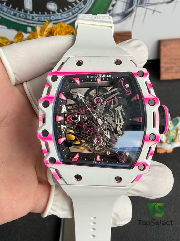 Richard Mille RM 38-02 Bubba Watson White Pink - 8