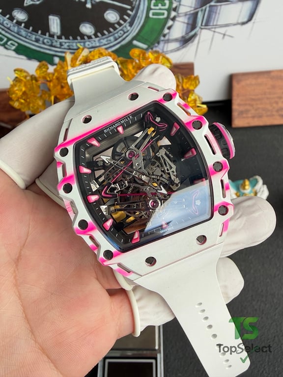 Richard Mille RM 38-02 Bubba Watson White Pink - 9