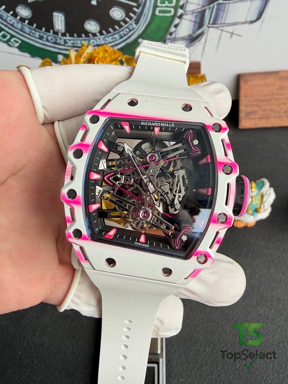 Richard Mille RM 38-02 Bubba Watson White Pink - 10