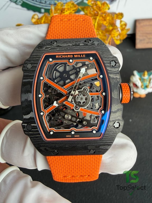 Richard Mille RM67-02 Orange Carbon - 14