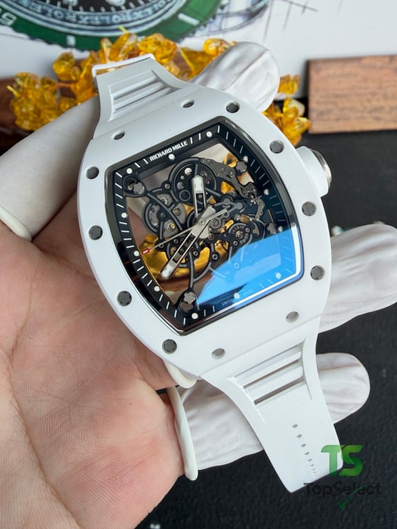 Richard Mille RM055 Bubba Watson White - 7