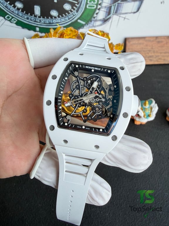 Richard Mille RM055 Bubba Watson White - 9