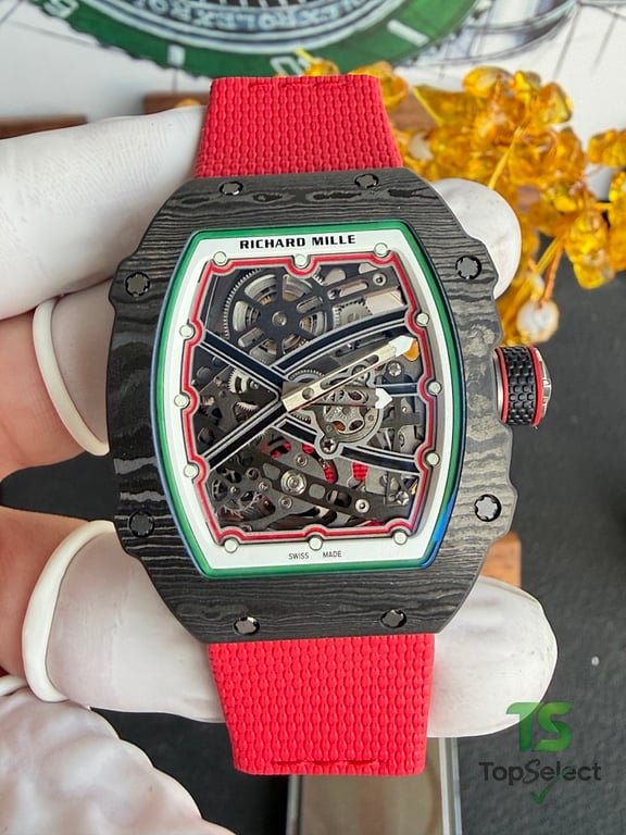 Richard Mille RM 67-02 Red Strap - 2