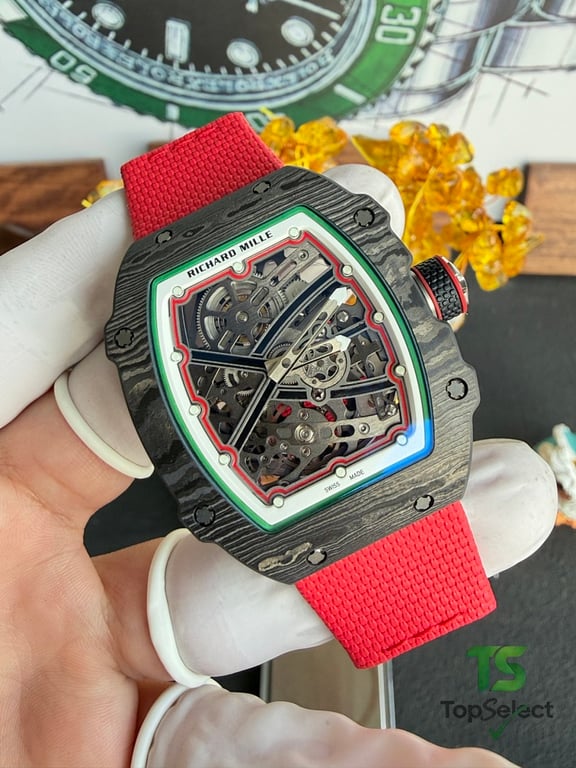 Richard Mille RM 67-02 Red Strap - 11