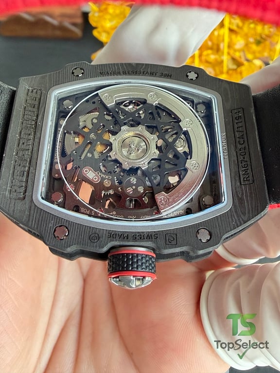 Richard Mille RM 67-02 Red Strap - 18