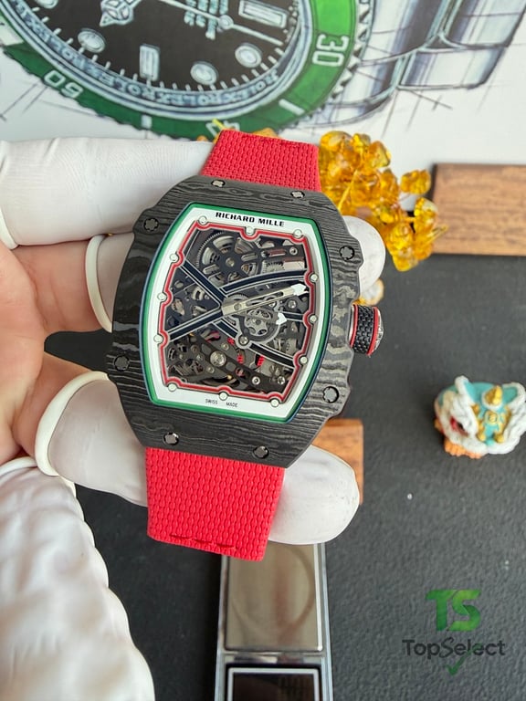 Richard Mille RM 67-02 Red Strap - 19