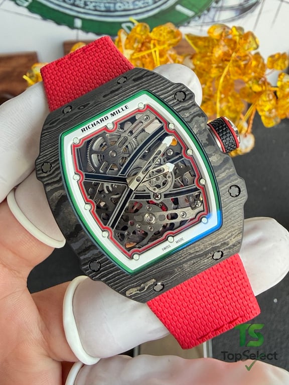Richard Mille RM 67-02 Red Strap - 3