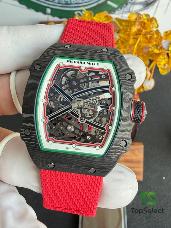 Richard Mille RM 67-02 Red Strap - 4
