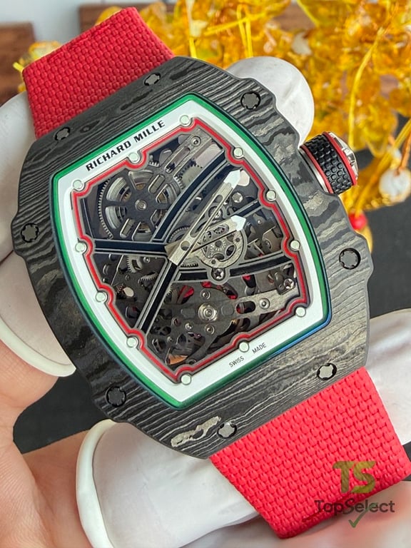 Richard Mille RM 67-02 Red Strap - 5