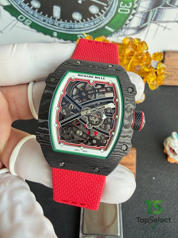 Richard Mille RM 67-02 Red Strap - 7