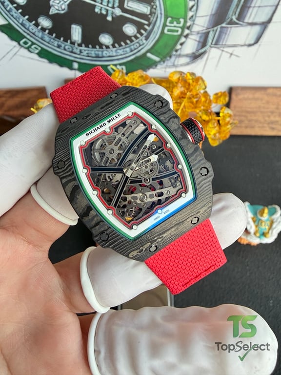Richard Mille RM 67-02 Red Strap - 10