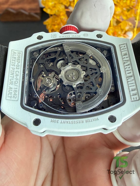 Richard Mille RM 67-02 Alexis Pinturault White - 12