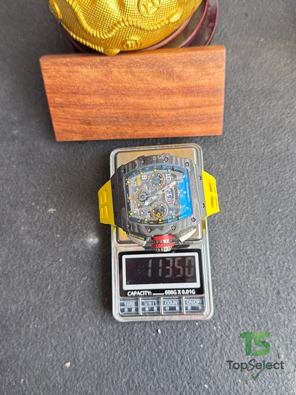Richard Mille RM 11-03 Carbon Yellow Strap - 11