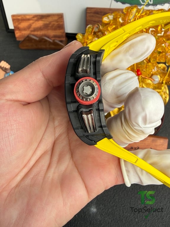 Richard Mille RM 11-03 Carbon Yellow Strap - 19