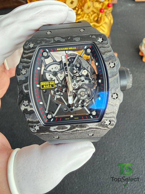 Richard Mille RM35-02 Rafael Nadal Carbon Fiber - 12