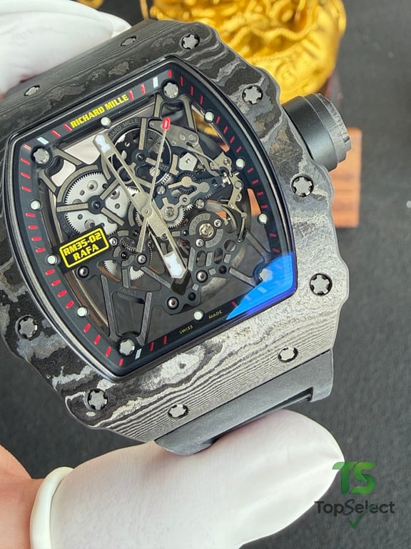 Richard Mille RM35-02 Rafael Nadal Carbon Fiber - 4