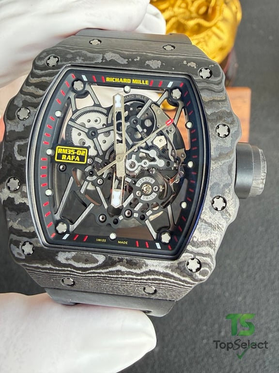 Richard Mille RM35-02 Rafael Nadal Carbon Fiber - 5