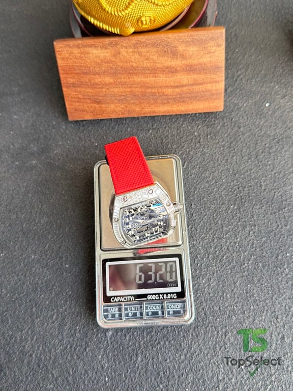 Richard Mille RM67-01 Diamond Bezel Red Strap - 10