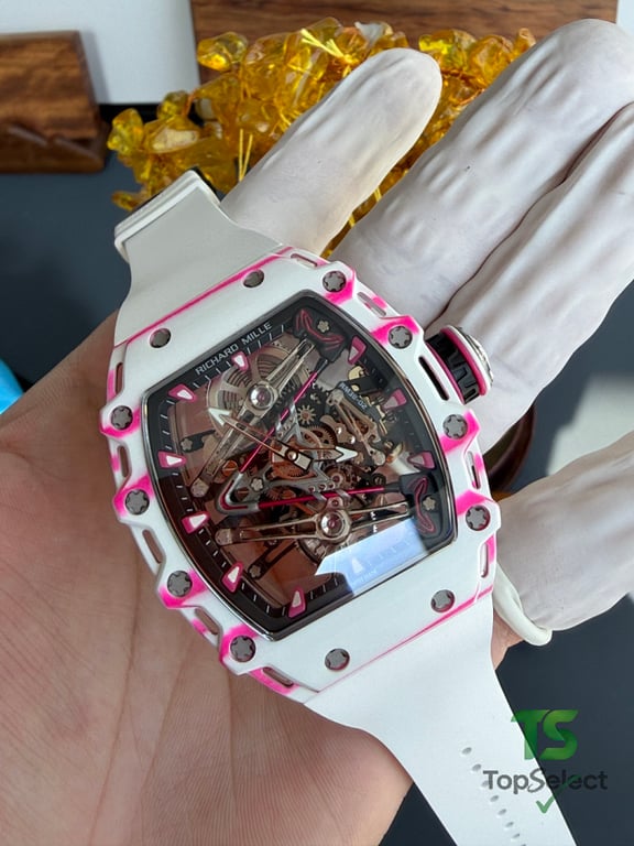 Richard Mille RM 38-02 Tourbillon White Pink - 2