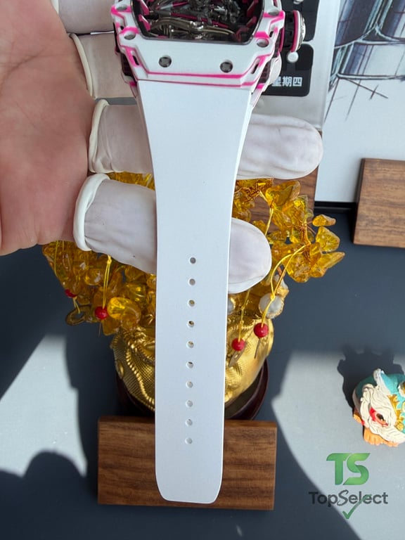 Richard Mille RM 38-02 Tourbillon White Pink - 13