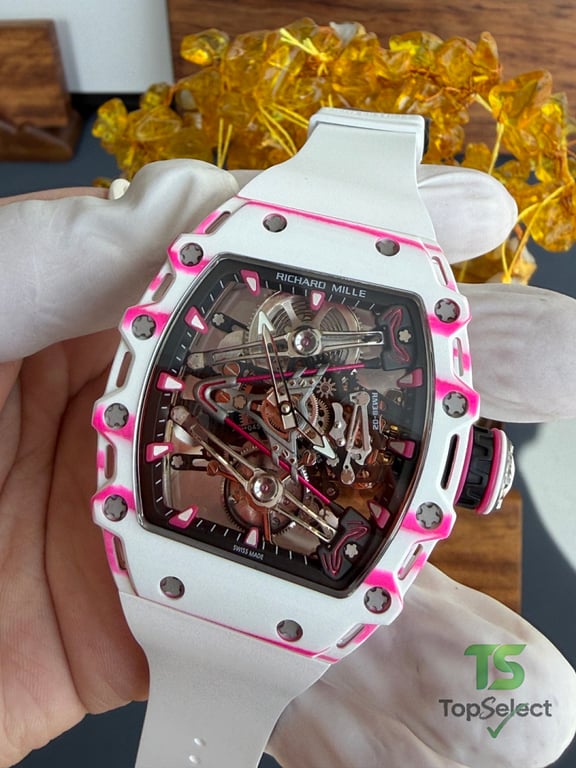 Richard Mille RM 38-02 Tourbillon White Pink - 19