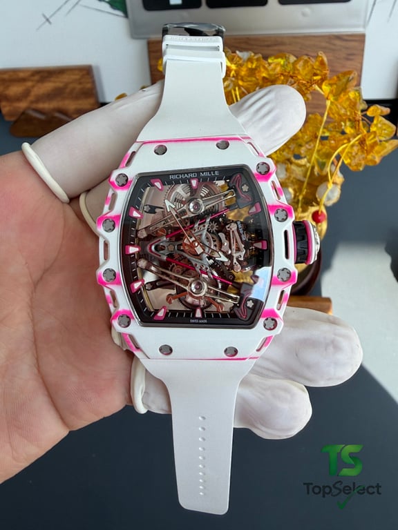 Richard Mille RM 38-02 Tourbillon White Pink - 22