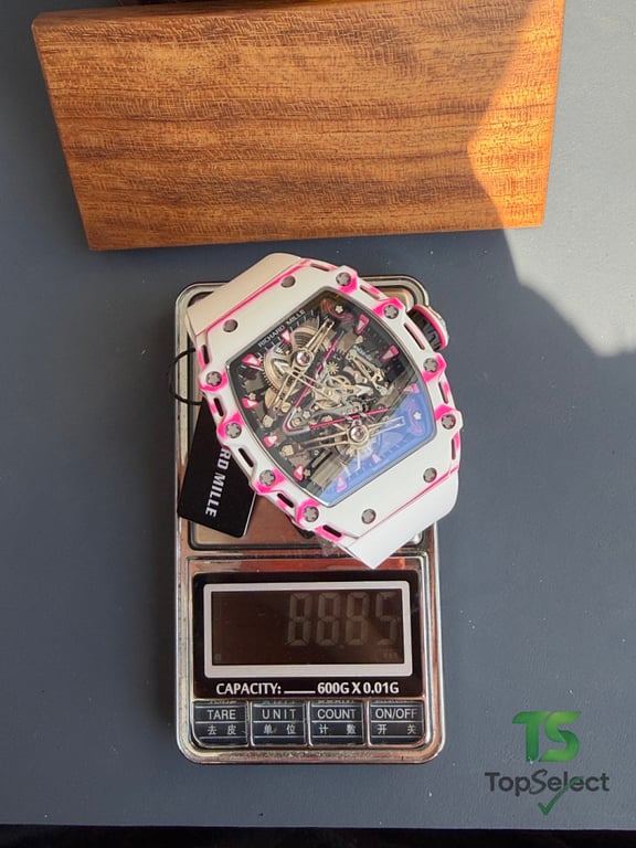 Richard Mille RM 38-02 Tourbillon White Pink - 9