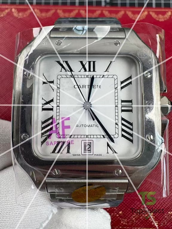 Cartier Tank Solo Steel Black Leather - 121