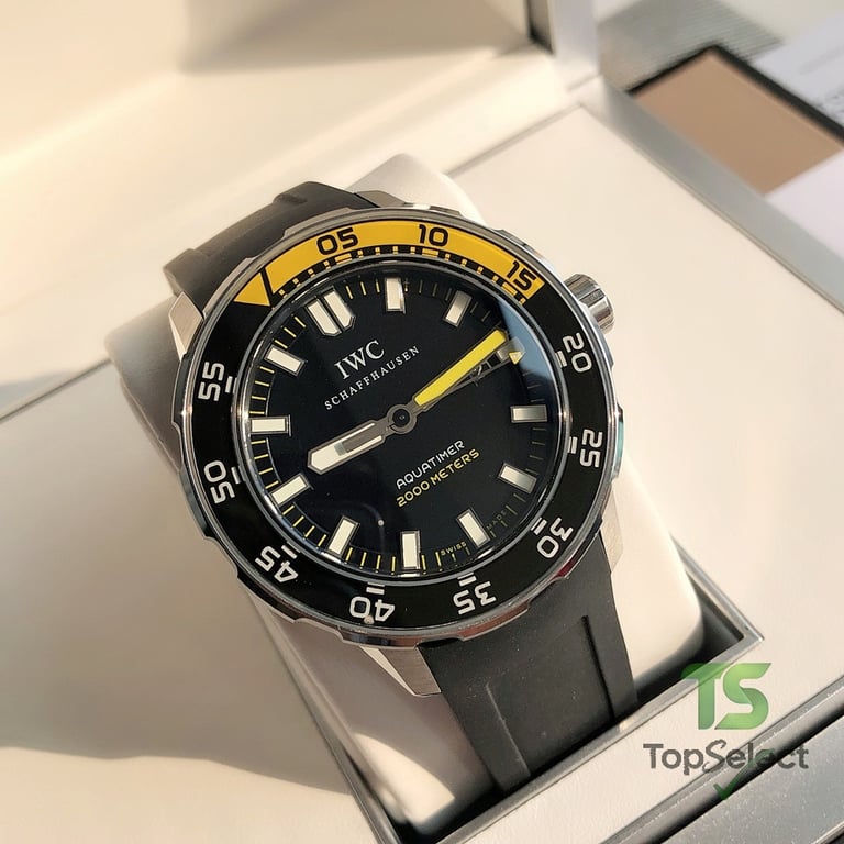 IWC Aquatimer Automatic 2000 IW356810 Black Yellow - 4